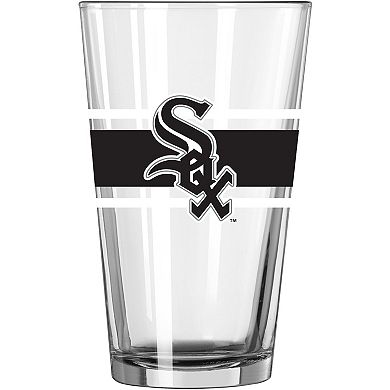 Chicago White Sox 16oz. Stripe Pint Glass