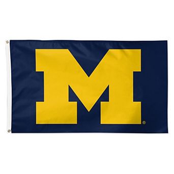 WinCraft Michigan Wolverines 3' x 5' Primary Logo Single-Sided Flag
