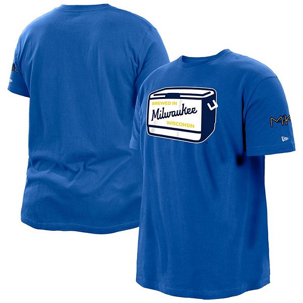 Men's Milwaukee Brewers New Era Royal 2022 City Connect T-Shirt