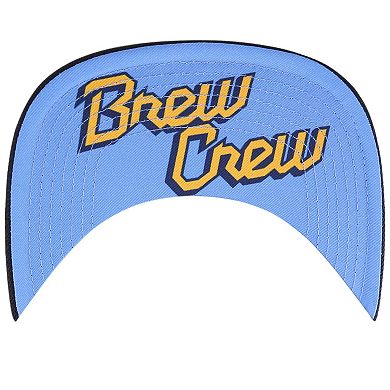 Men's '47 Powder Blue Milwaukee Brewers 2022 City Connect Captain Snapback Hat