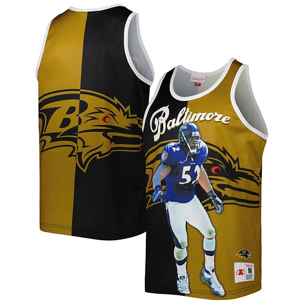 Mitchell & Ness Ray Lewis Baltimore Ravens Men's Black NFL Legacy