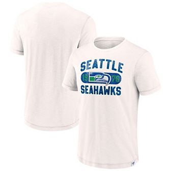 Men's Fanatics White Seattle Seahawks Act Fast T-Shirt