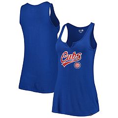 Men's Heathered Gray Chicago Cubs Big & Tall Jersey Muscle Tank Top