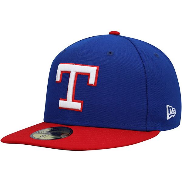 Texas Rangers New Era Cooperstown Collection Turn Back The Clock 59FIFTY  Fitted Hat - Royal