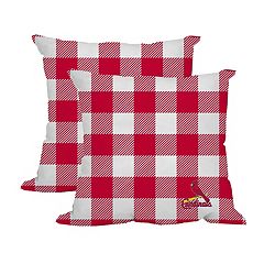 St. Louis Cardinals Pegasus 50 x 60 Plaid Flannel Sherpa Plush Blanket