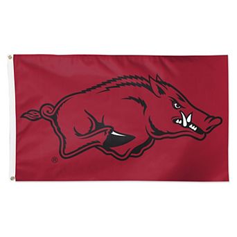 WinCraft Arkansas Razorbacks 3' x 5' Primary Logo Single-Sided Flag