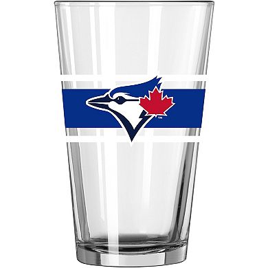 Toronto Blue Jays 16oz. Stripe Pint Glass