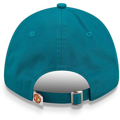 Men's New Era Turquoise Manchester United Seasonal 9FORTY Adjustable Hat