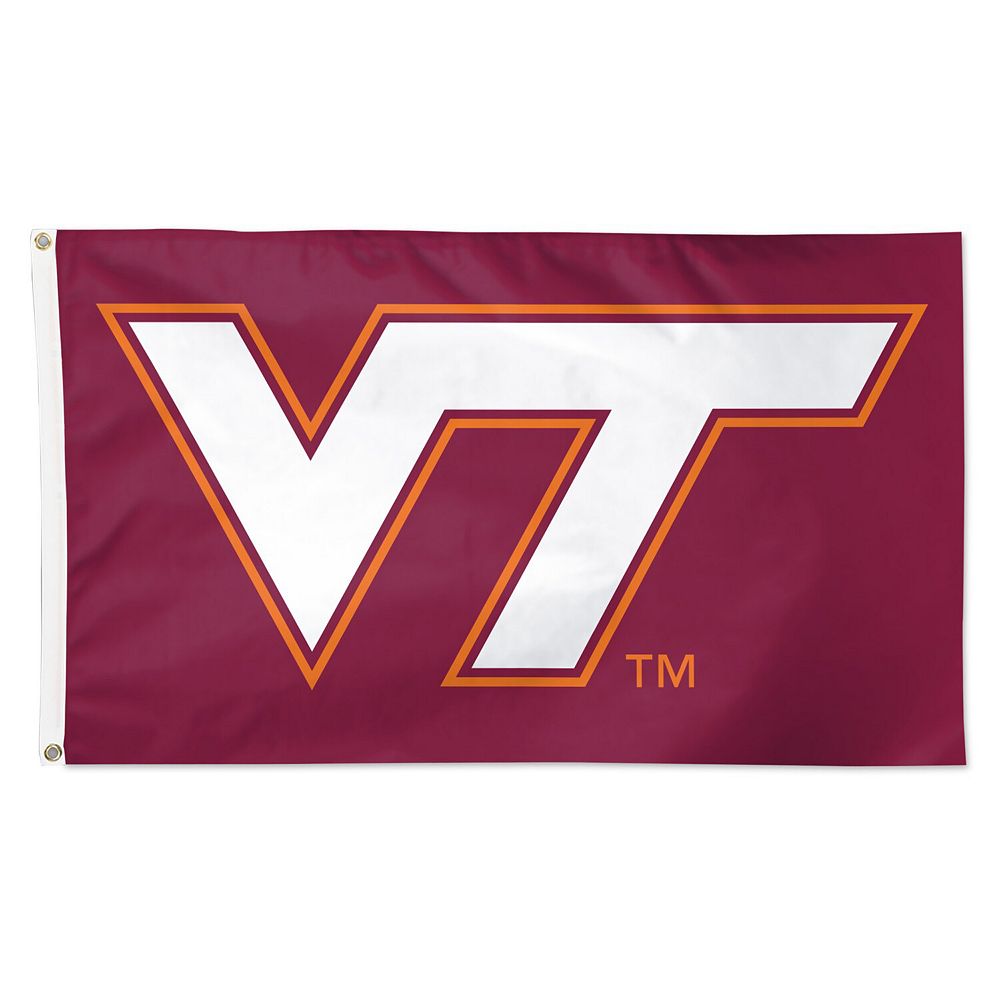 WinCraft Sports 5-ft W x 3-ft H Virginia State Tech Hokies Flag in the