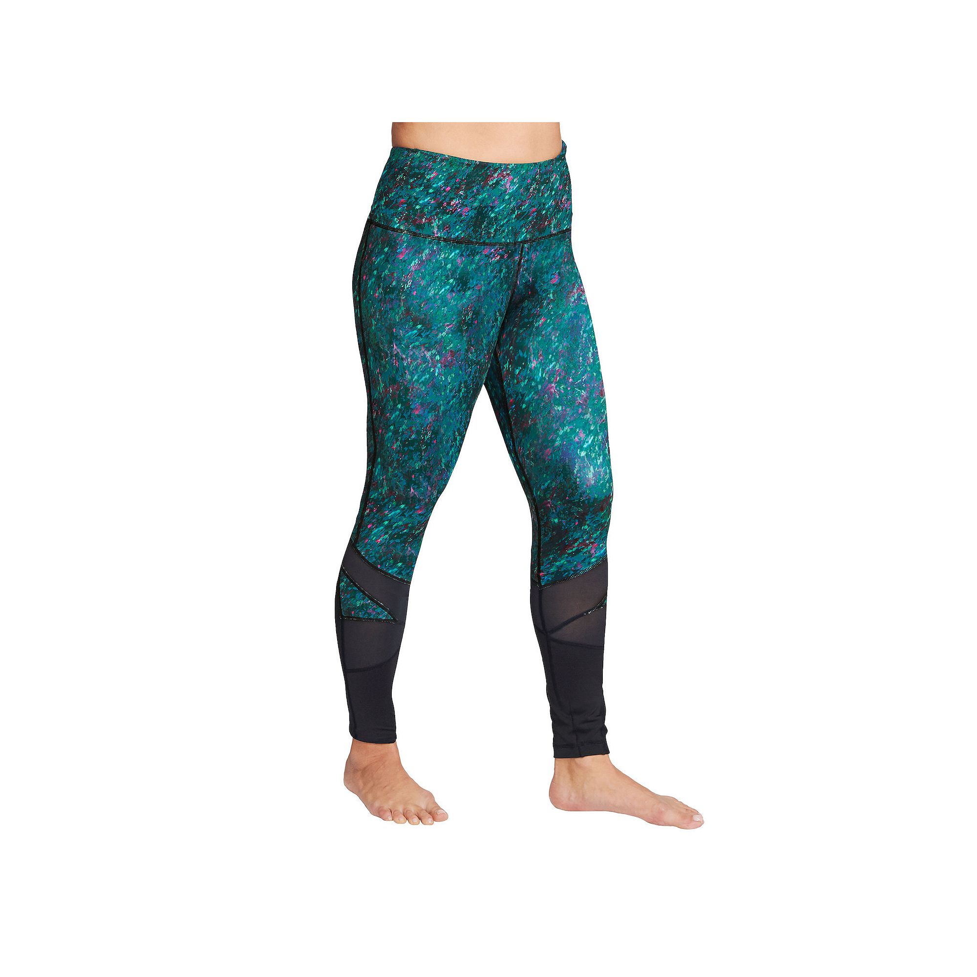 Plus Size Mazu Swim High-Waist Slimming Swim Leggings, Womens, Size: 1XL, 