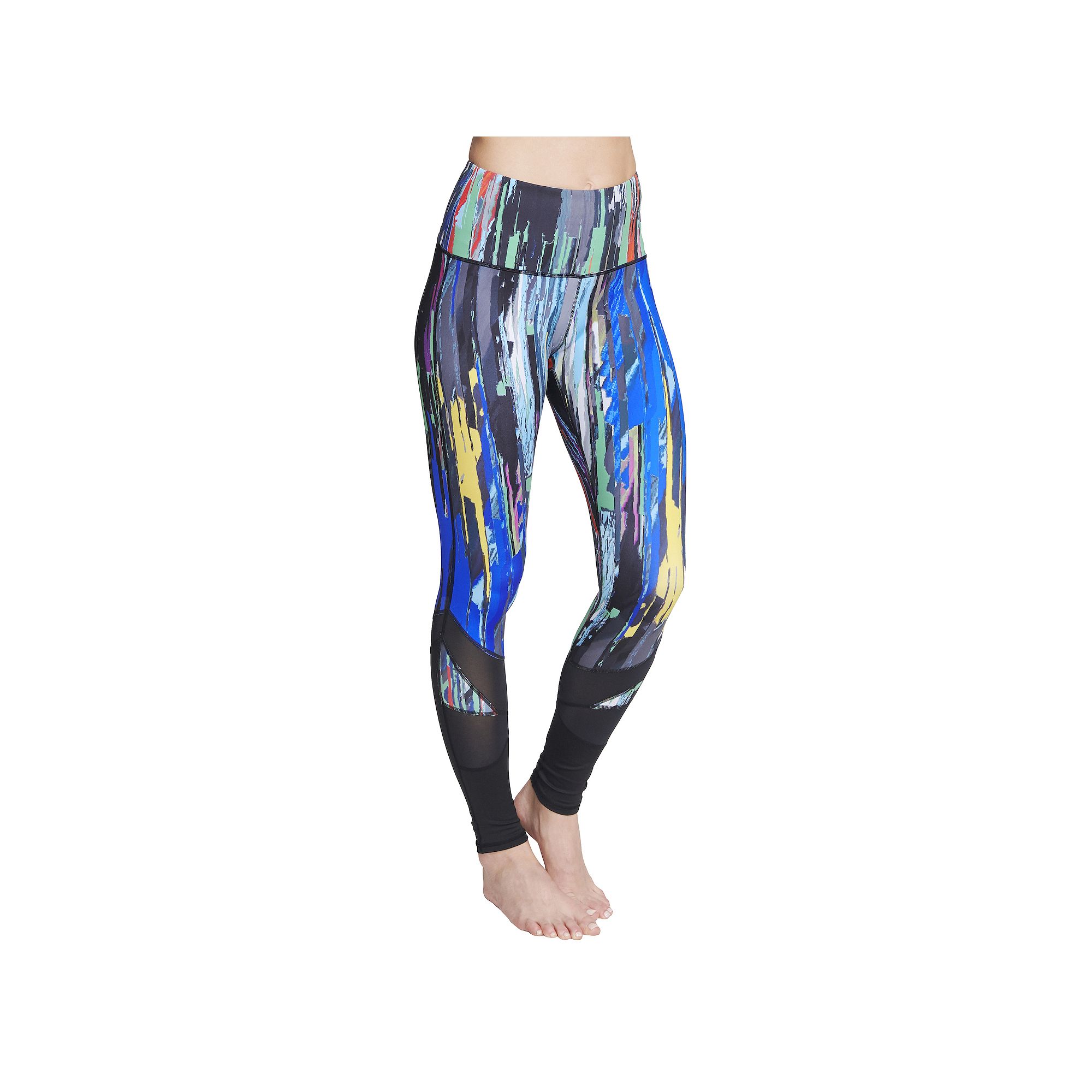 Womens Mazu Swim High-Rise Slimming Swim Leggings, Size: Large, Multi