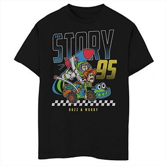 Disney's Toy Story Boys 8-20 '95 Buzz & Woody Faded Graphic Tee