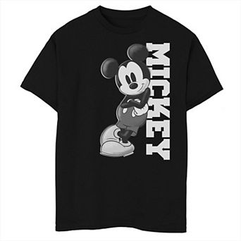 Disney's Mickey Mouse Boys 8-20 Leaning Name Graphic Tee