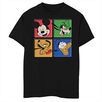 Disney's Mickey Mouse Boys 8-20 Panels Graphic Tee