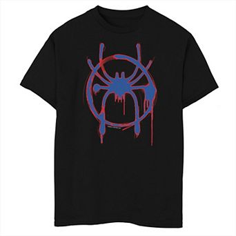 Boys 8-20 Marvel Into The Spider-Verse Spray Paint Logo Tee