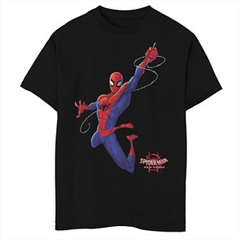 Boys 8-20 Marvel Spider-Man Spiderverse Classic Swing Fleece Tee