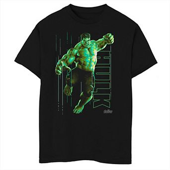 Boys 8-20 Marvel Infinity War Incredible Hulk Jump Smash Tee
