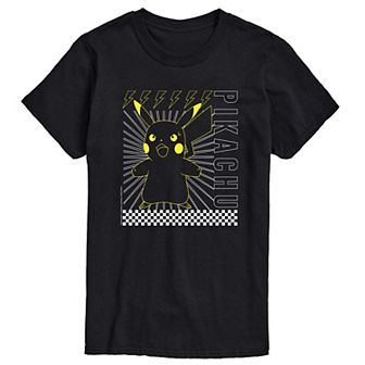 Big & Tall Pokemon Pikachu Tee