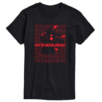 Big & Tall Pokemon Catch Em All Tee