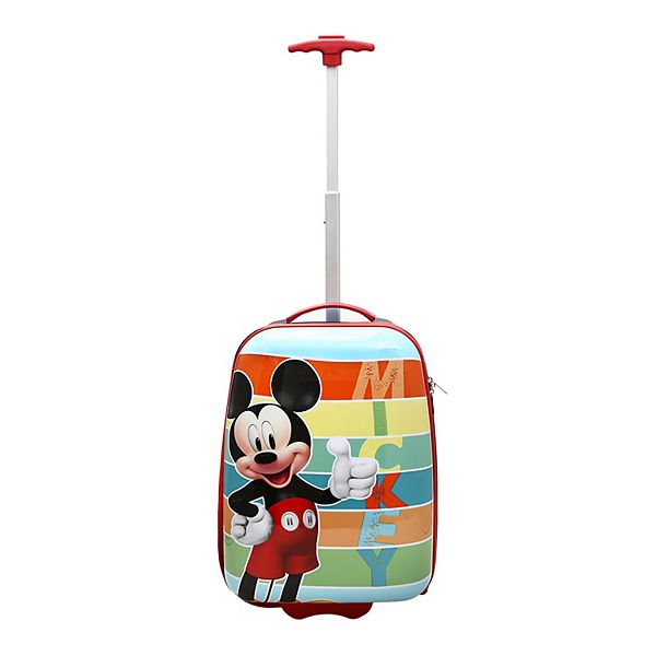 Disney's Mickey Mouse Kids' Collapsible Wheeled CarryOn Luggage