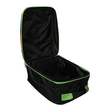 Minecraft Creeper Kids' Collapsible Wheeled Carry-On Luggage