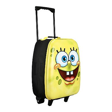 SpongeBob Kids' 18-Inch Collapsible Wheeled Carry-On Luggage
