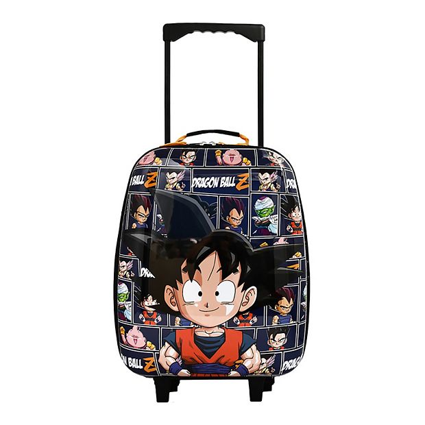 DragonballZ Kids 18 Inch Collapsible Wheeled Carry On Luggage