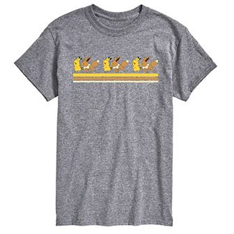 Big & Tall Pokemon Pika Eevee Retro Tee