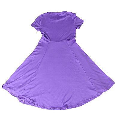 Girls 7-16 24Seven Comfort Flowy Short Sleeve Dress