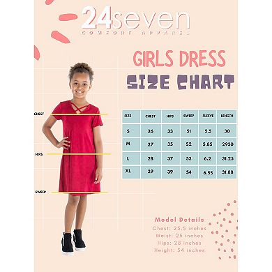 Girls 7-16 24Seven Comfort T-Shirt Dress