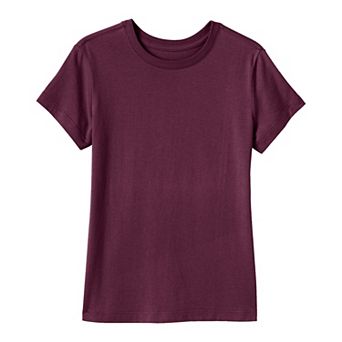 Girls 2-20 Lands' End School Uniform Short Sleeve Essential Tee
