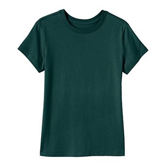 Girls 2-20 Lands' End School Uniform Short Sleeve Essential Tee