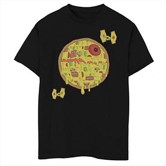 Boys 8-20 Star Wars Death Star Pizza Graphic Tee