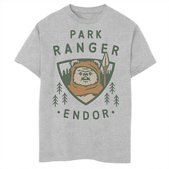 Boys 8-20 Star Wars Ewok Park Ranger Endor Graphic Tee