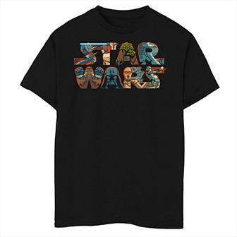 Boys 8-20 Star Wars Character Logo Graphic Tee