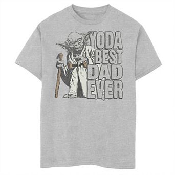 Boys 8-20 Star Wars Yoda Best Dad Ever Graphic Tee