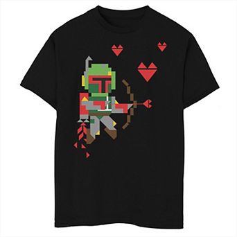 Boys 8-20 Star Wars Boba Fett Love Graphic Tee