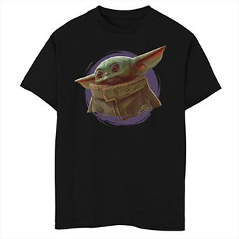 Boys 8-20 Star Wars The Mandalorian Purple Smoke Graphic Tee