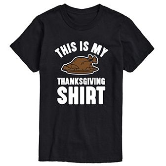 Big & Tall My Thanksgiving Shirt Tee
