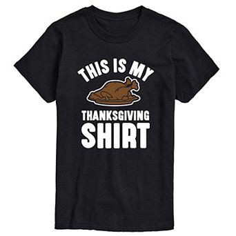 Big & Tall My Thanksgiving Shirt Tee