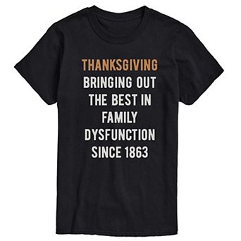 Big & Tall Family Dysfunction Tee