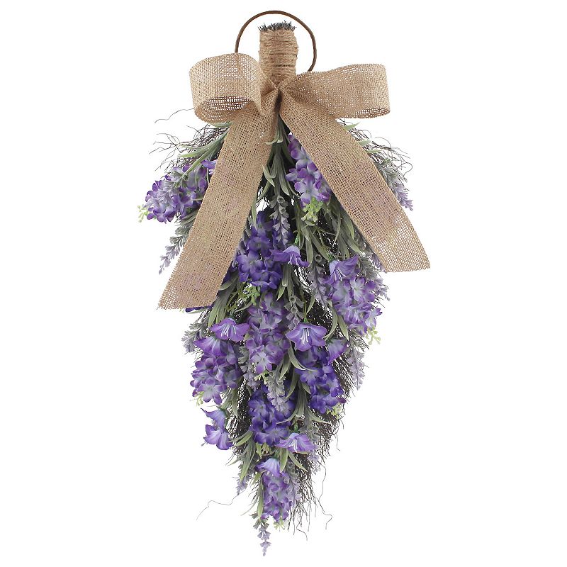 Sonoma Goods For Life Artificial Violet Lavender Teardrop Wall Decor, Multi