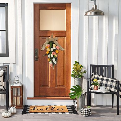 Sonoma Goods For Life Artificial Tulip Teardrop Wall Decor