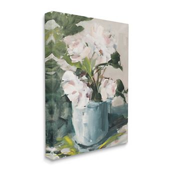 Stupell Home Decor Impressionist Potted Flowers Canvas Wall Art