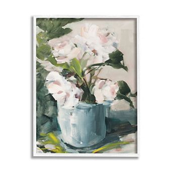 Stupell Home Decor Impressionist Potted Flowers Framed Wall Art