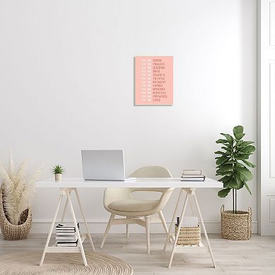 Stupell Home Decor You Are Positivity Pastel Typography Framed Wall Art