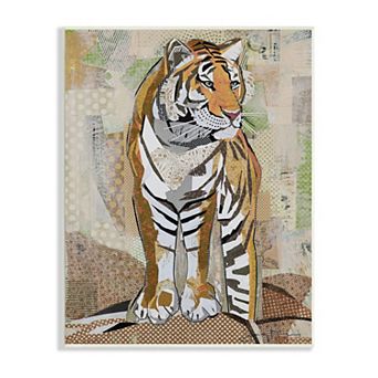 Stupell Home Decor Tiger Gazing Wall Art