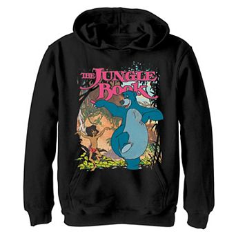 Disney's Jungle Book Boys 8-20 Mowgli And Baloo Hoodie