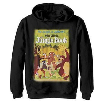 Disney's Jungle Book Boys 8-20 Group Poster Hoodie