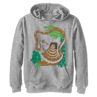 Disney's Jungle Book Boys 8-20 Kaa and Mowgli Hoodie